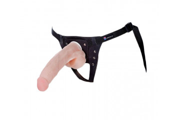 Реалистичный фаллос на поясе Harness - 20,5 см.