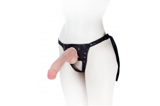 Податливый фаллос на трусиках Harness - 20,5 см.