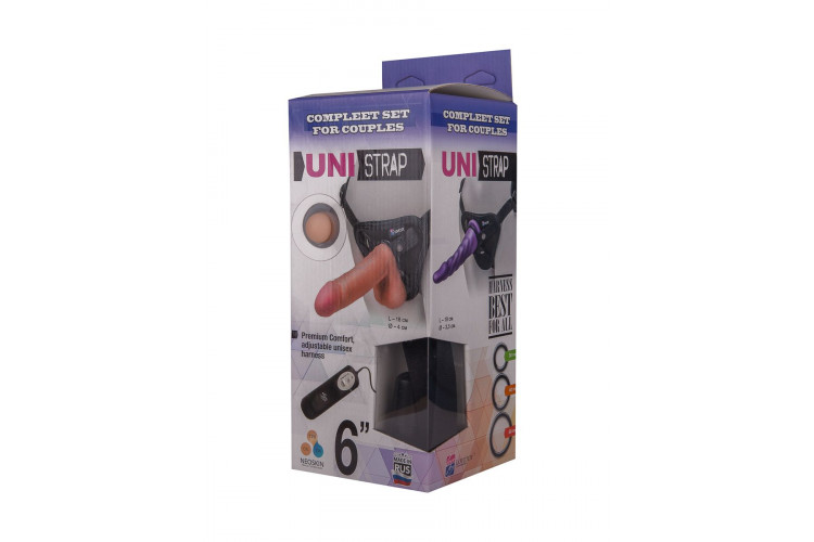 Вибрострапон с двумя насадками UniStrap - 18 и 18 см.