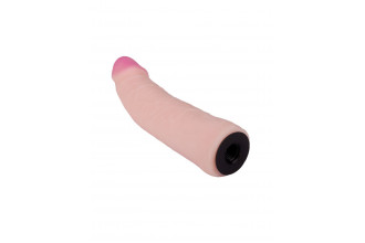 Пояс-трусики с 2 насадками Exotic-Alice - 18 и 10,5 см.