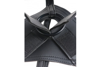 Страпон с телесной насадкой 7 Uncut with Strap on Harness - 18 см.