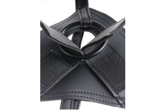 Страпон на виниловых трусиках Strap-on Harness Cock - 17,8 см.