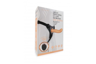 Женский вибрострапон со съемной насадкой и пультом ДУ