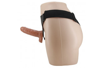 Страпон на трусиках с вибрацией Ultra Passionate Harness - 16 см.