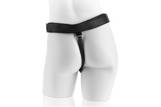 Телесный страпон на трусиках Strap-on Harness Cock - 20,3 см.