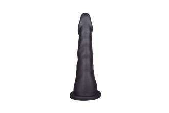 Насадка-фаллоимитатор на кожаных трусиках Harness Ultra Realistic 6,5 - 18,5 см.