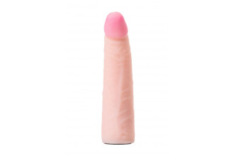 Телесный страпон на трусиках Realstick Jax - 17,9 см.
