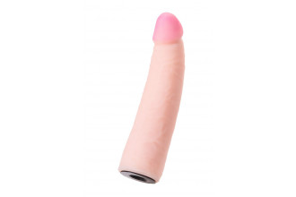Телесный страпон на трусиках Realstick Jax - 17,9 см.