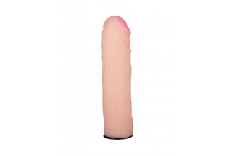 Пояс-трусики с насадкой Glamour Silver - 15,5 см.