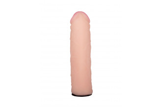 Пояс-трусики с насадкой Glamour Silver - 15,5 см.