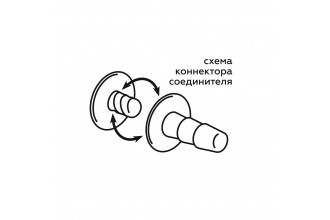Черный женский пояс BEST SELECT с 3 насадками и вибрацией