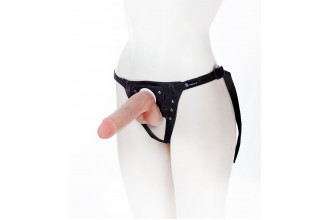 Страпон с поясом Harness - 19 см.