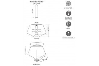 Силиконовые трусы с вибрирующим пенисом