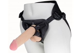 Пояс харнесс BEST UNI strap с 2 насадками - 18 и 22 см.