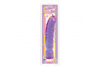 Фиолетовый фаллоимитатор Big Boy Dong Crystal Purple Jellie - 29,5 см.