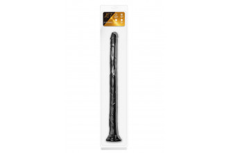 Черный фаллоимитатор-гигант Black Mamba 19Inch Long Dildo - 48,5 см.