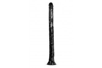 Черный фаллоимитатор-гигант Black Mamba 19Inch Long Dildo - 48,5 см.
