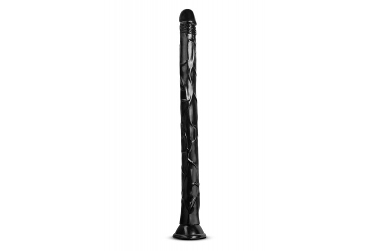 Черный фаллоимитатор-гигант Black Mamba 19Inch Long Dildo - 48,5 см.