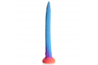 Фантазийный люминесцентный фаллоимитатор в форме змеи Makara Glow-in-the-Dark Silicone Snake Dildo - 46 см.