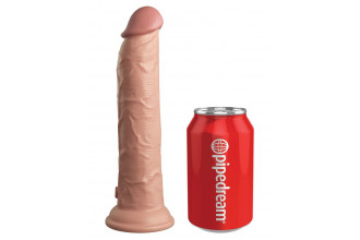 Телесный фаллоимитатор 9 Silicone Dual Density Cock - 25,4 см.