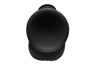 Черный фаллоимитатор-гигант на присоске Long Logan 10’’ Dildo with Balls - 27,4 см.