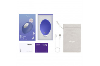Сиреневый вибратор We-Vibe Temp для температурных игр