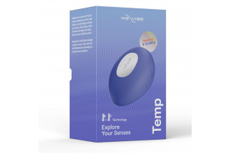 Сиреневый вибратор We-Vibe Temp для температурных игр