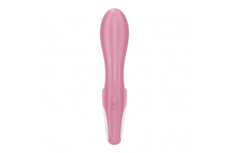 Розовый вибратор-кролик с расширением Air Pump Bunny 2 - 20,4 см.