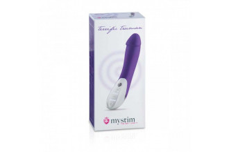 Фиолетовый вибратор Mystim Terrific Truman - 27 см.