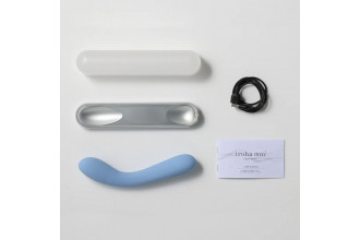 Голубой вибратор Iroha Mai Ruri - 17,4 см. Голубой вибратор Iroha Mai Ruri - 17,4 см.