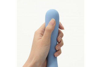 Голубой вибратор Iroha Mai Ruri - 17,4 см. Голубой вибратор Iroha Mai Ruri - 17,4 см.