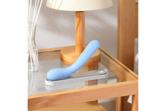 Голубой вибратор Iroha Mai Ruri - 17,4 см. Голубой вибратор Iroha Mai Ruri - 17,4 см.