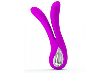 Сплит-вибратор Ulysses с двумя отростками - 16,5 см.