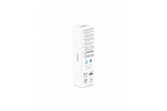 Фиолетовый интерактивный вибратор Pearl3 - 20 см.