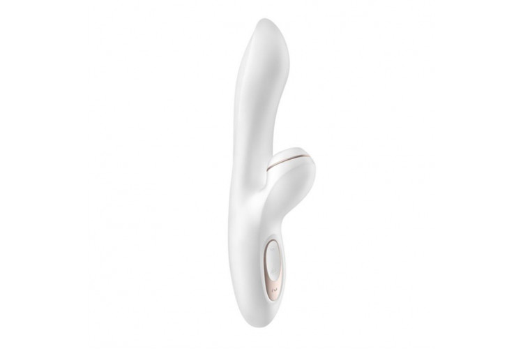 Вибромассажер с вакуумно-волновой клиторальной стимуляцией Satisfyer Pro + G-Spot - 22 см.