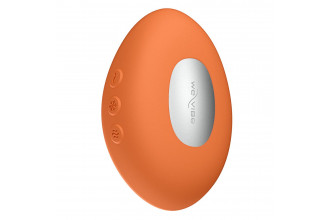 Оранжевый вибратор We-Vibe Temp для температурных игр