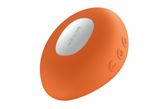 Оранжевый вибратор We-Vibe Temp для температурных игр