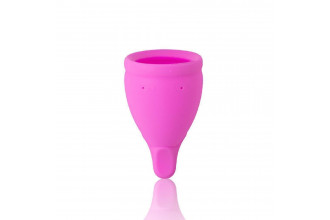Розовая менструальная чаша Amphora M
