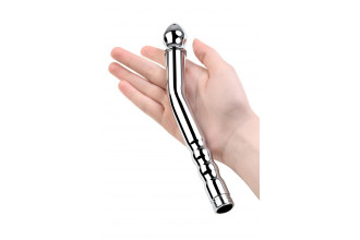 Металлический анальный душ с тремя насадками