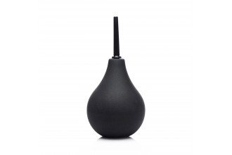 Черный анальный душ Thin Tip Enema Bulb
