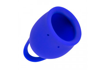 Синяя менструальная чаша Iris - 15 мл.