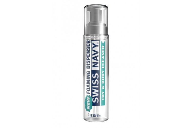 Очищающая пенка для игрушек и тела Swiss Navy Toy & Body Cleaner Foamer - 207 мл.