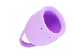 Сиреневая менструальная чаша Orchid - 15 мл.