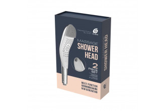 Лейка для душа Massage Hand Shower с 2 сменными насадками
