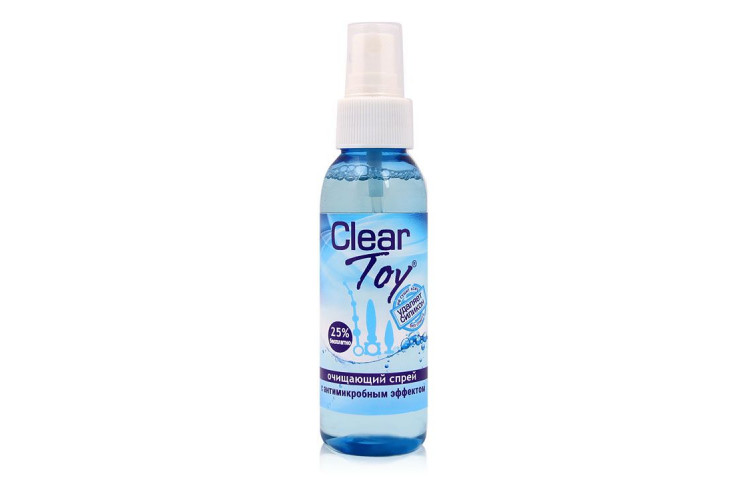 Очищающий спрей Clear Toy с антимикробным эффектом - 100 мл.