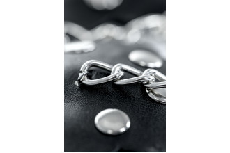 Черные пэстис с цепочкой Theatre