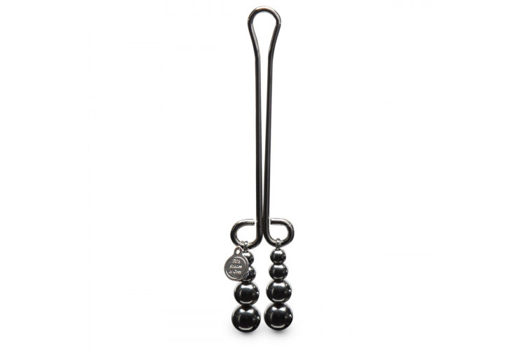 Зажим для клитора с бусинами Just Sensation Beaded Clitoral Clamp