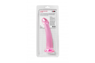 Розовый нереалистичный фаллоимитатор Jelly Dildo XL - 22 см.