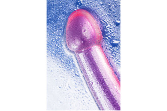 Розовый нереалистичный фаллоимитатор Jelly Dildo XL - 22 см.