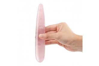 Массажер Le Wand Crystal Slim Wand из розового кварца